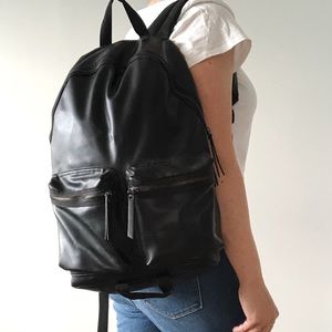 Vegan Leather Backpack